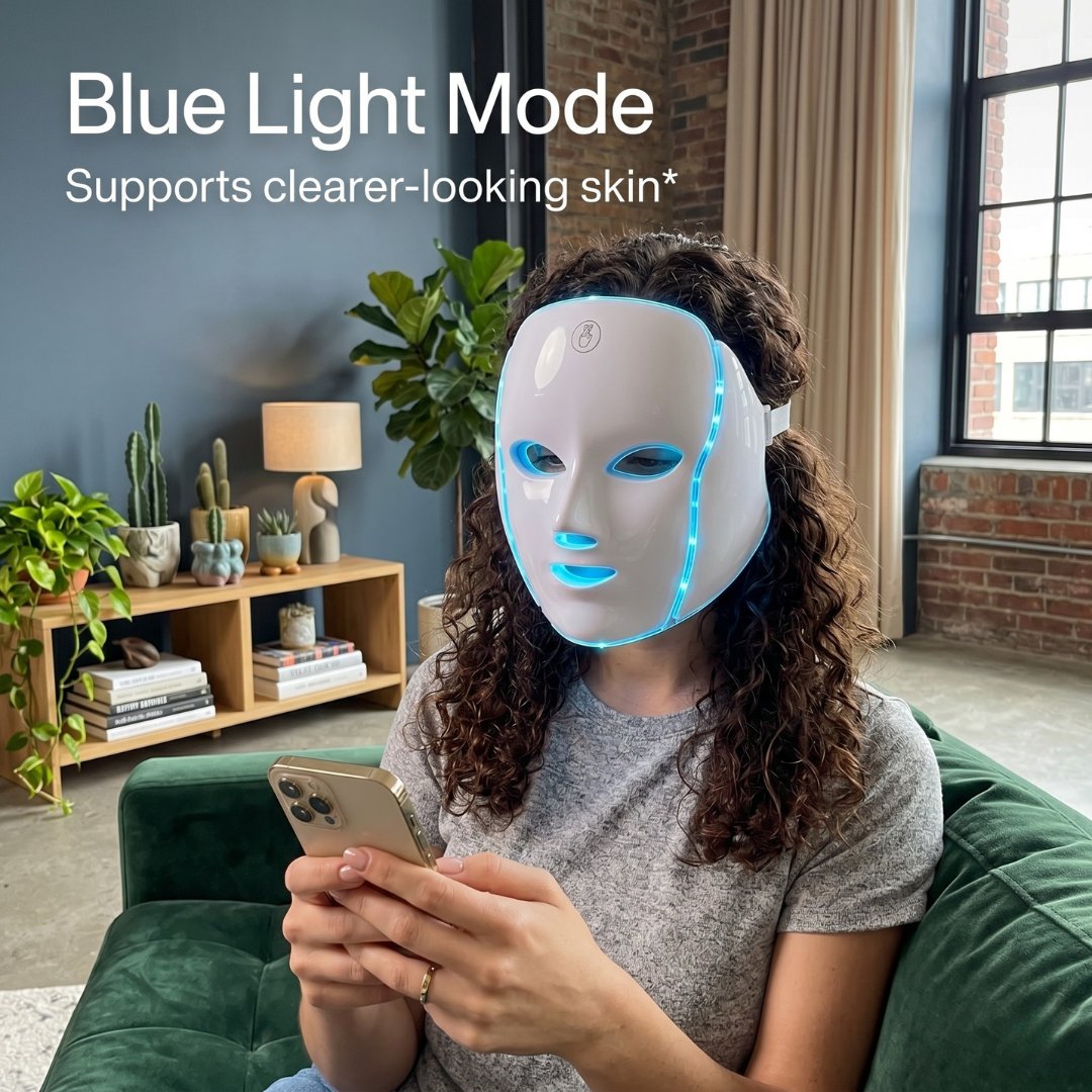 Red Light LED Facial Mask