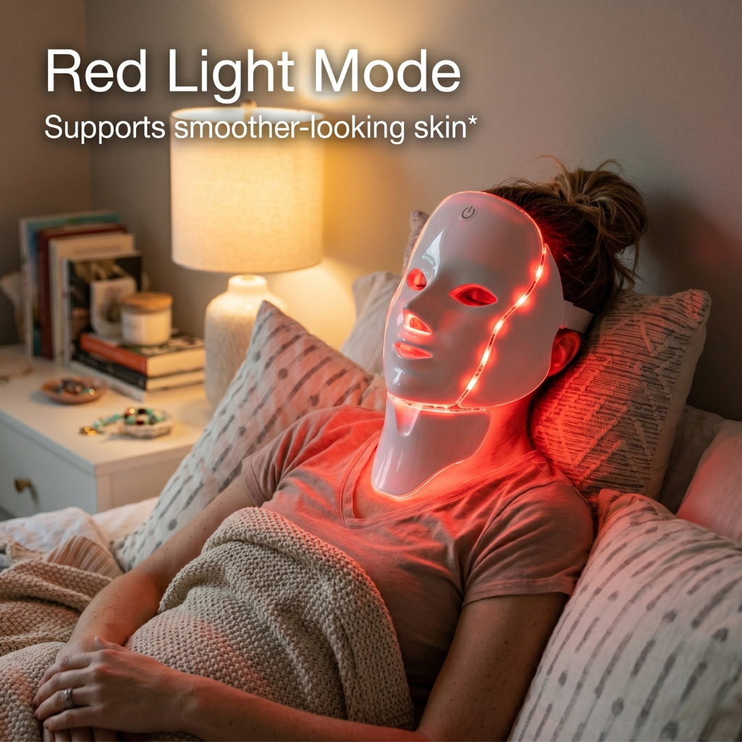 Red Light LED Facial Mask