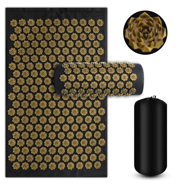 Acupressure Yoga Mat Set