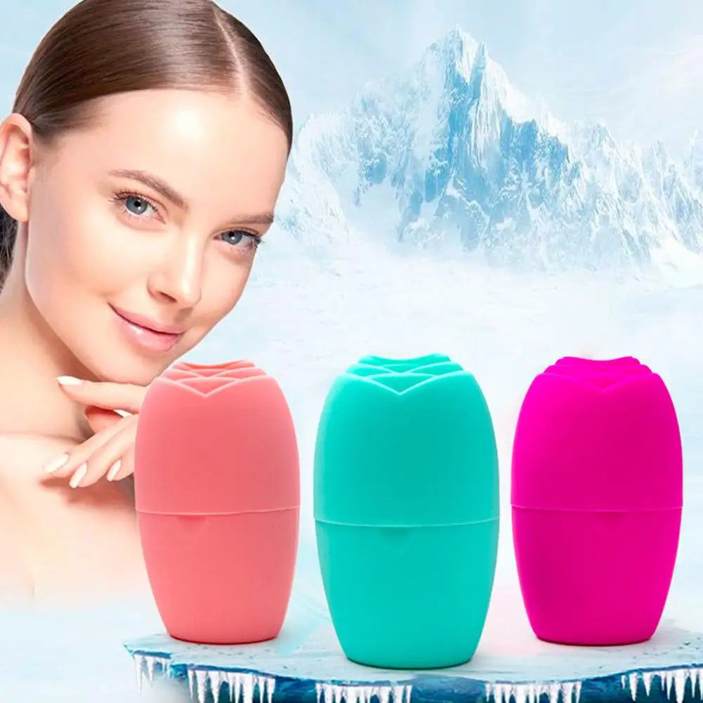Silicone Face Ice Roller Mold