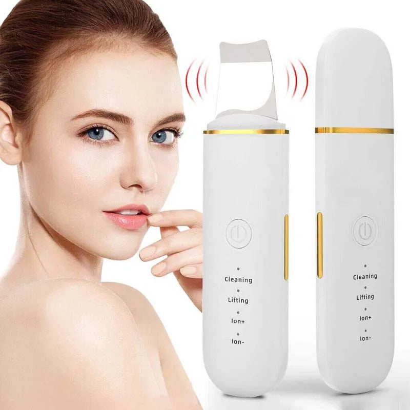 Ultrasonic Facial Skin Scrubber