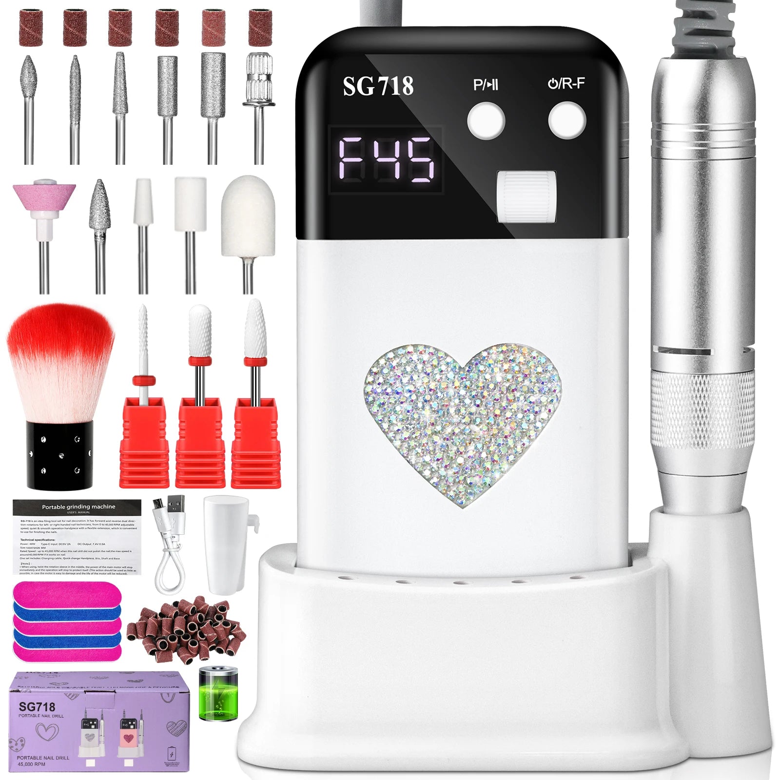 Electric Gel Polish Drill Kit