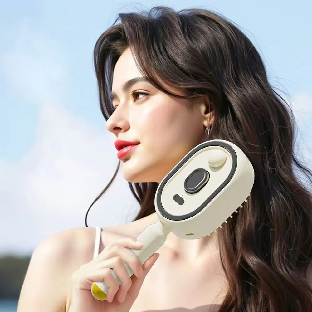 Electric Self-Cleaning Spray Comb