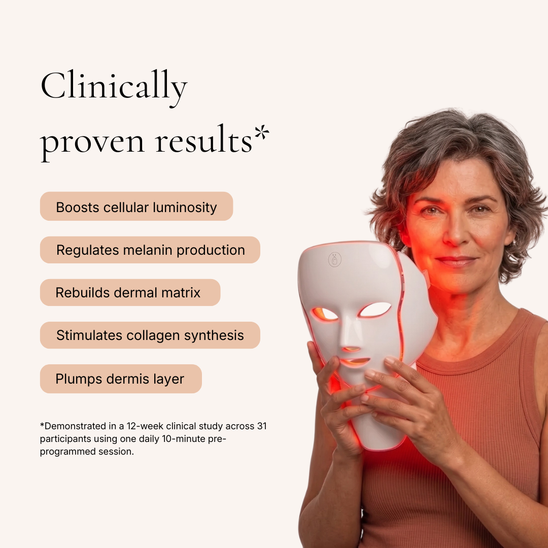 Red Light LED Facial Mask