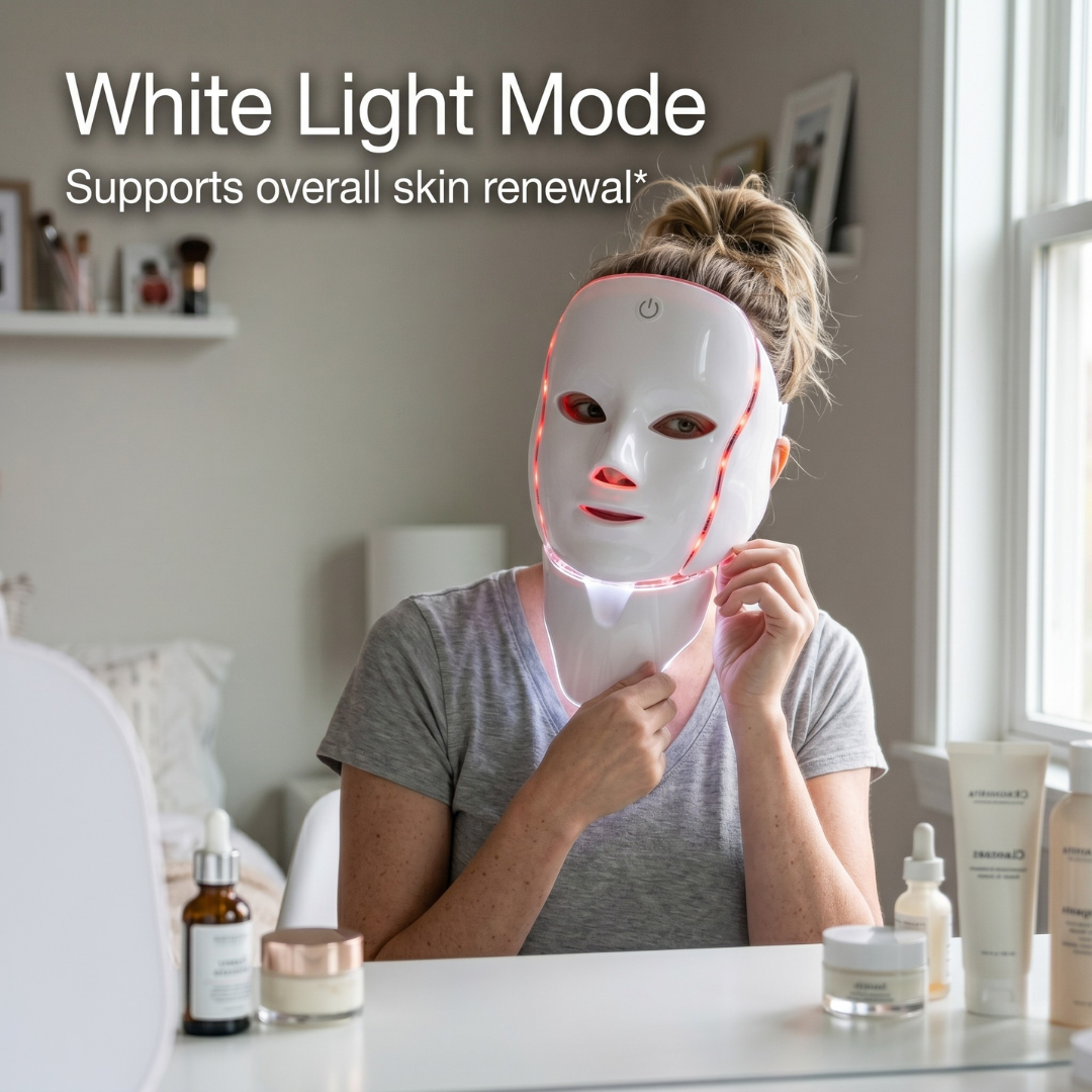 Red Light LED Facial Mask