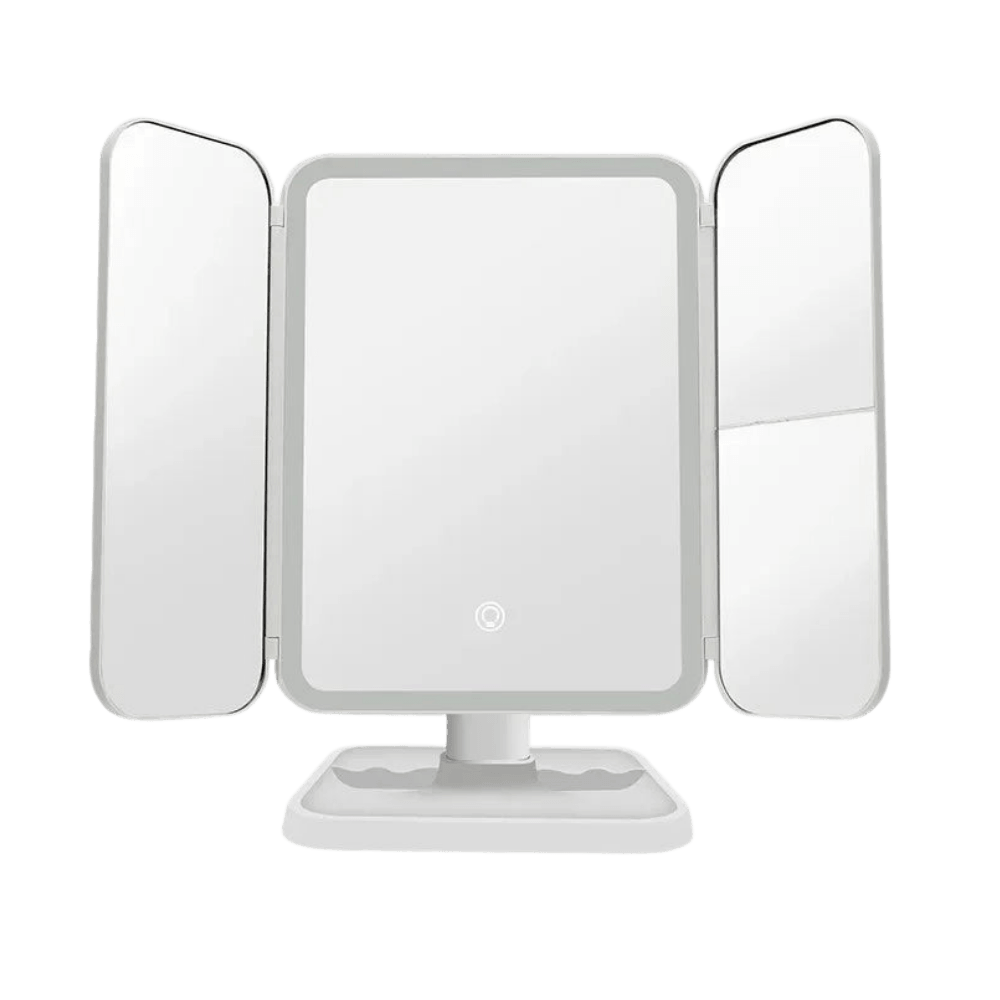 foldable led makeup mirror
