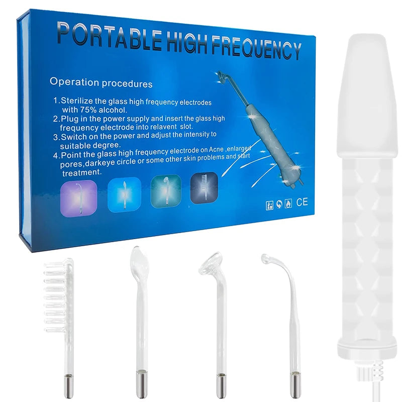 high frequency facial wand