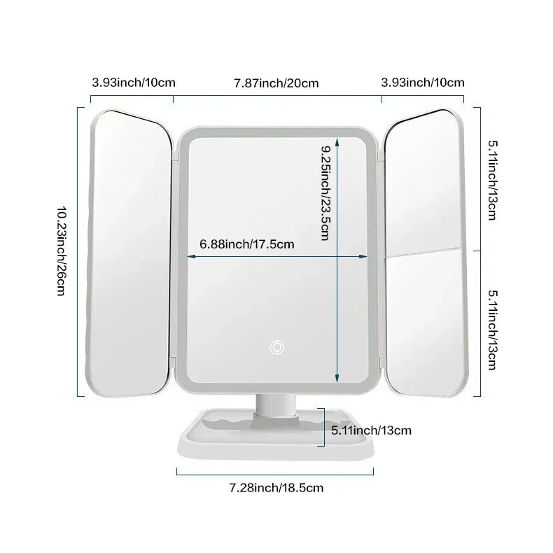 makeup mirror led light